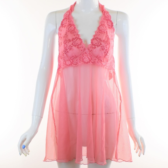 Victoria's Secret Other - Victoria"s Secret Pink Babydoll Lingerie Size L